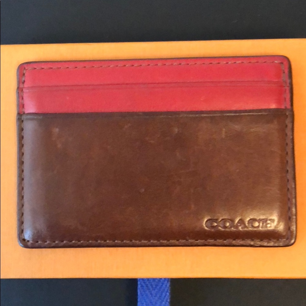 Coach Card Holder Wallet